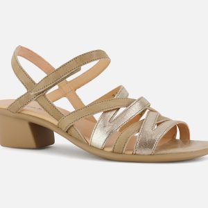 VIVI SANDALE BEIGE OR – Image 2