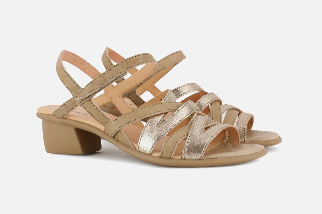 VIVI SANDALE BEIGE OR