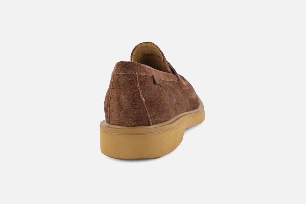 NORMAN MOC BROWN SUEDE