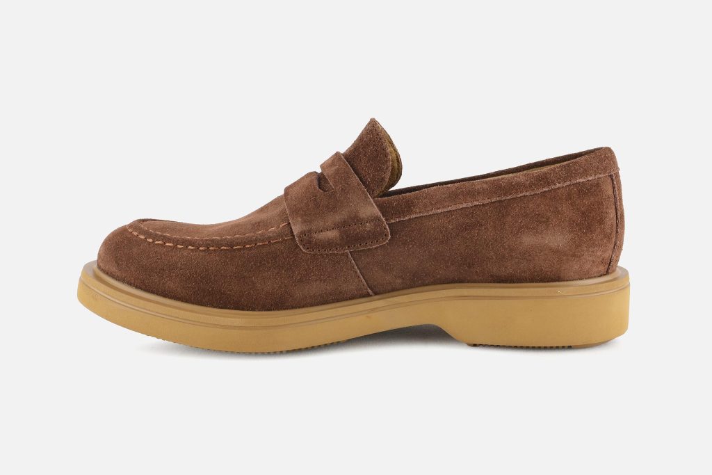 NORMAN MOC BROWN SUEDE