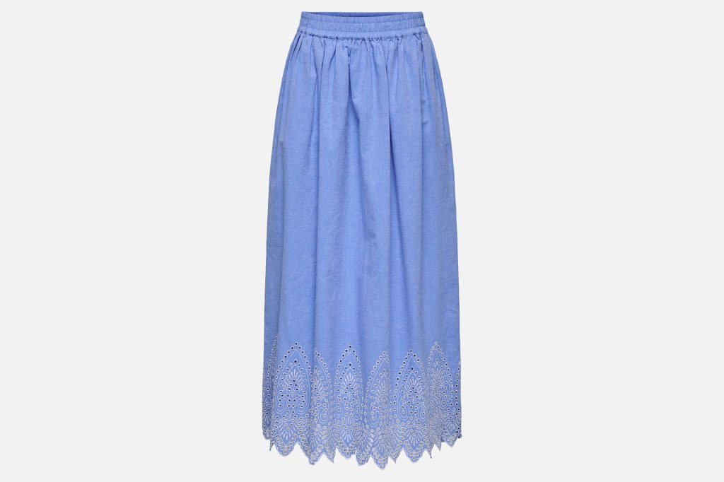 TULUM MAXI SKIRT BLUE