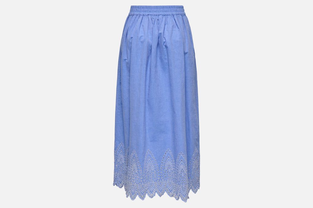 TULUM MAXI SKIRT BLUE