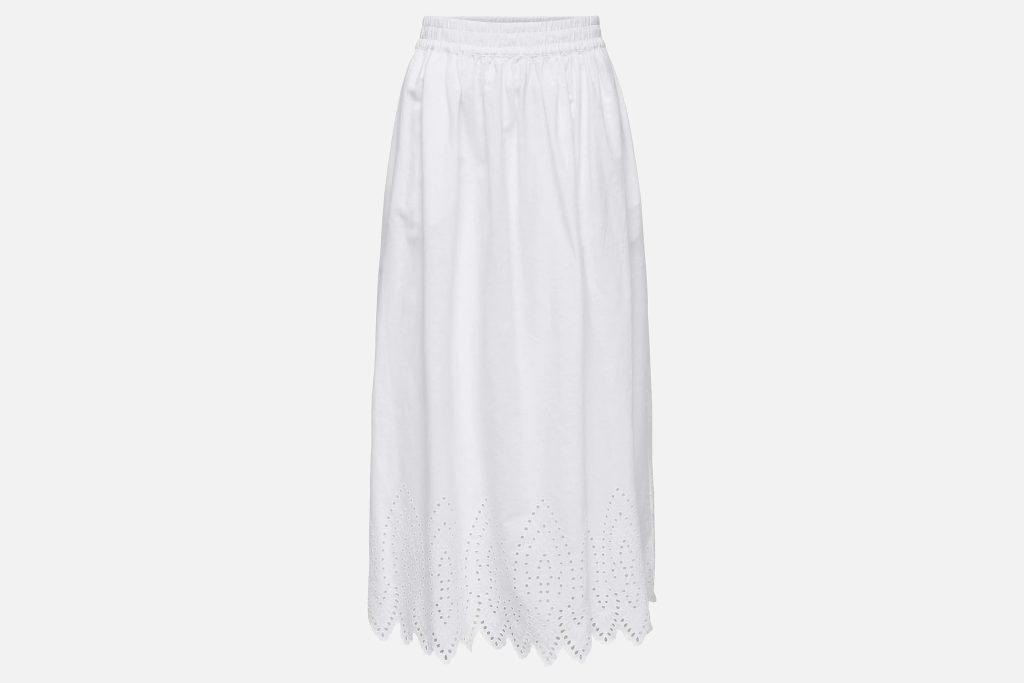 TULUM MAXI SKIRT BRIGHT WHITE