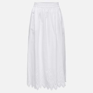 TULUM MAXI SKIRT BRIGHT WHITE – Image 1