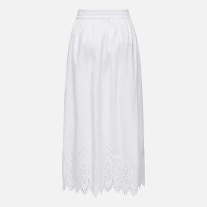 TULUM MAXI SKIRT BRIGHT WHITE – Image 2