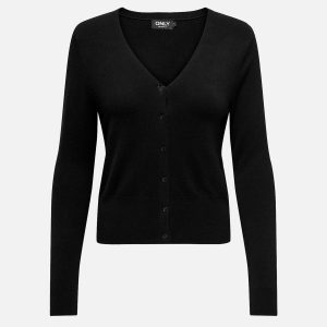 VENICE CARDIGAN BLACK – Image 1