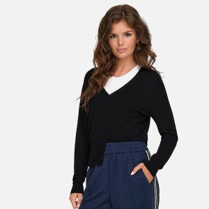 VENICE CARDIGAN BLACK – Image 4