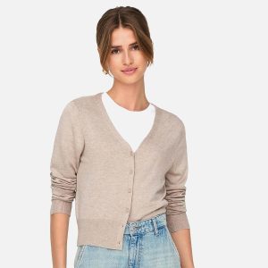VENICE CARDIGAN WHITECAP GRAY – Image 3