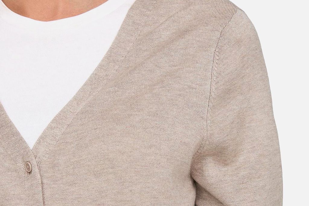 VENICE CARDIGAN WHITECAP GRAY
