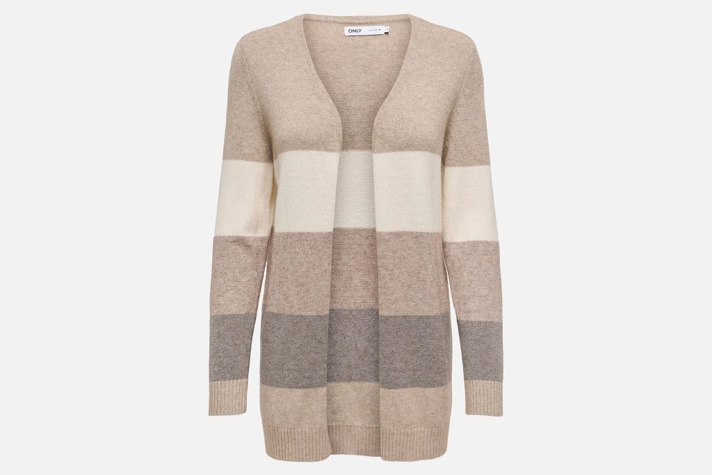 LESLY CARDIGAN MULTI BROWN