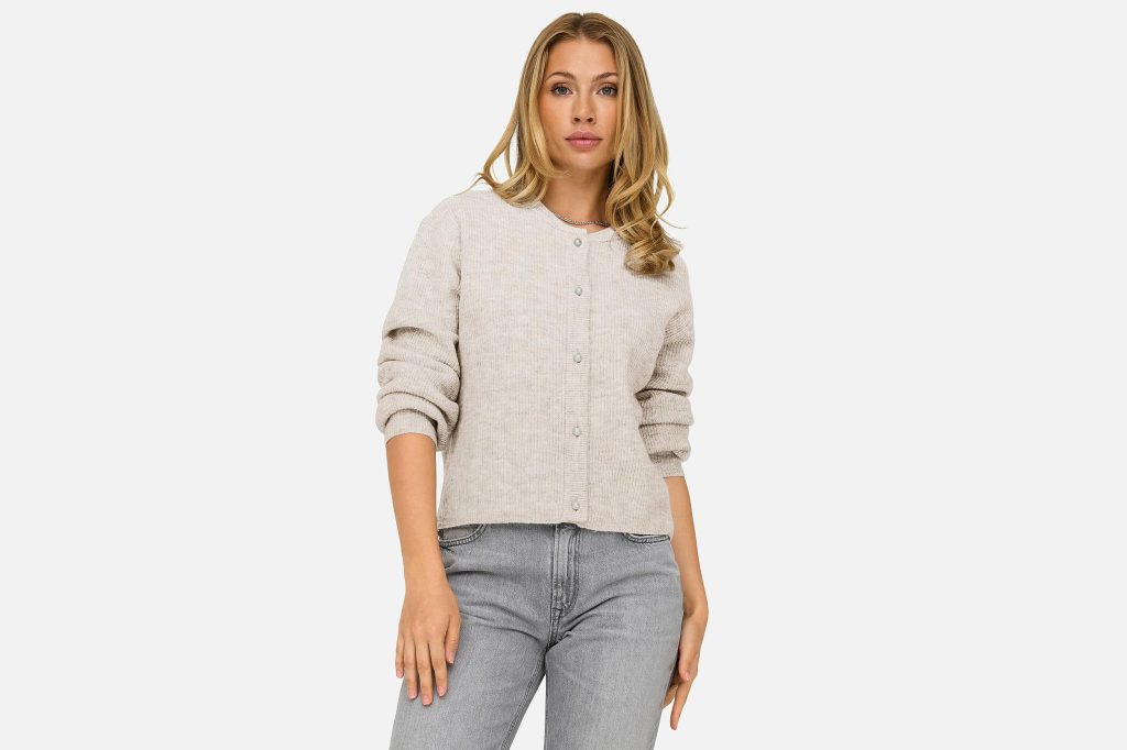 LUMI LIFE CARDIGAN BEIGE
