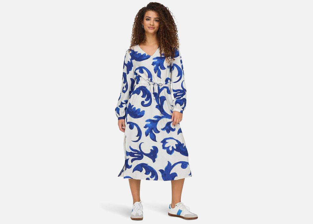 MAY LIFE MIDI DRESS BLUE