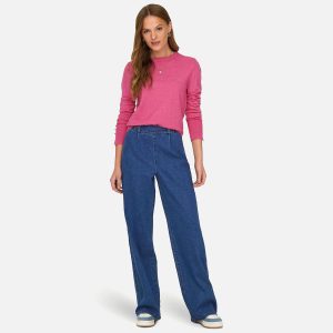 GEGGO WIDE JEANS BLUE L32 – Image 3