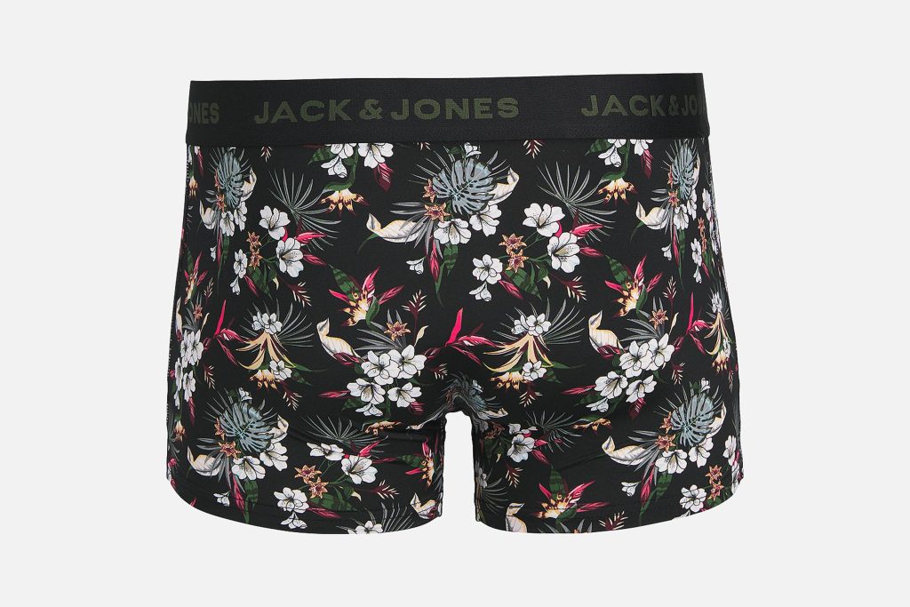 JJ 3 PACK FLOWER BLACK