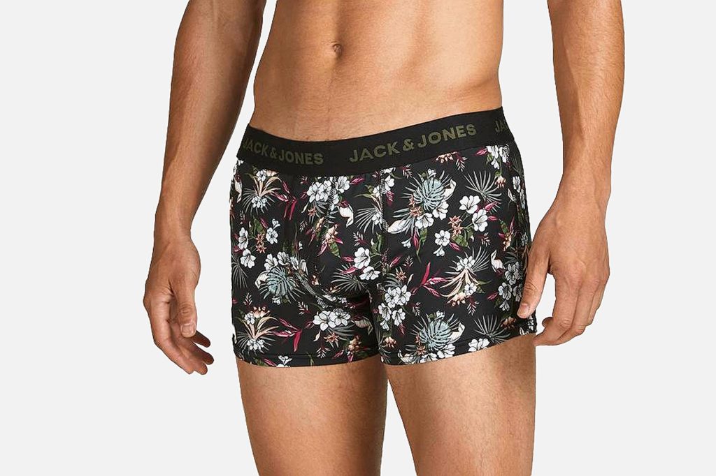 JJ 3 PACK FLOWER BLACK