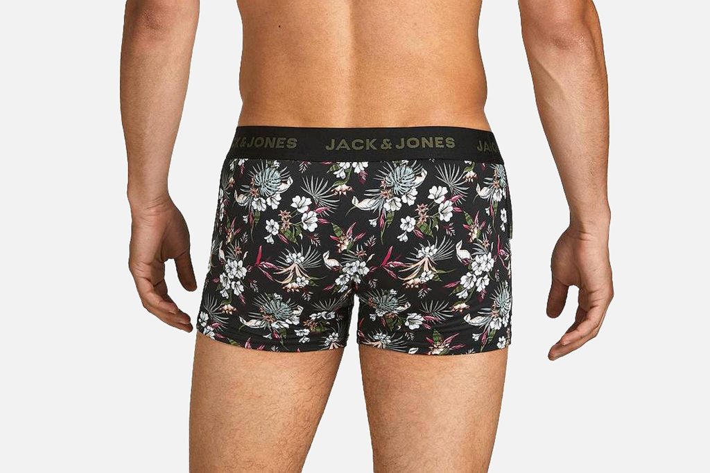 JJ 3 PACK FLOWER BLACK