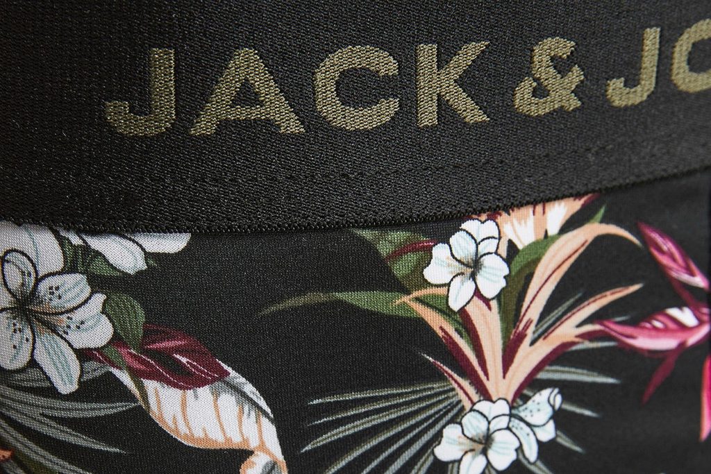 JJ 3 PACK FLOWER BLACK