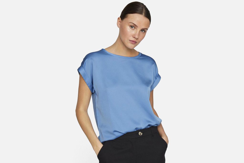 ELLETTE TOP BLISSFUL BLUE