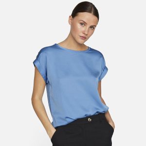 ELLETTE TOP BLISSFUL BLUE – Image 3