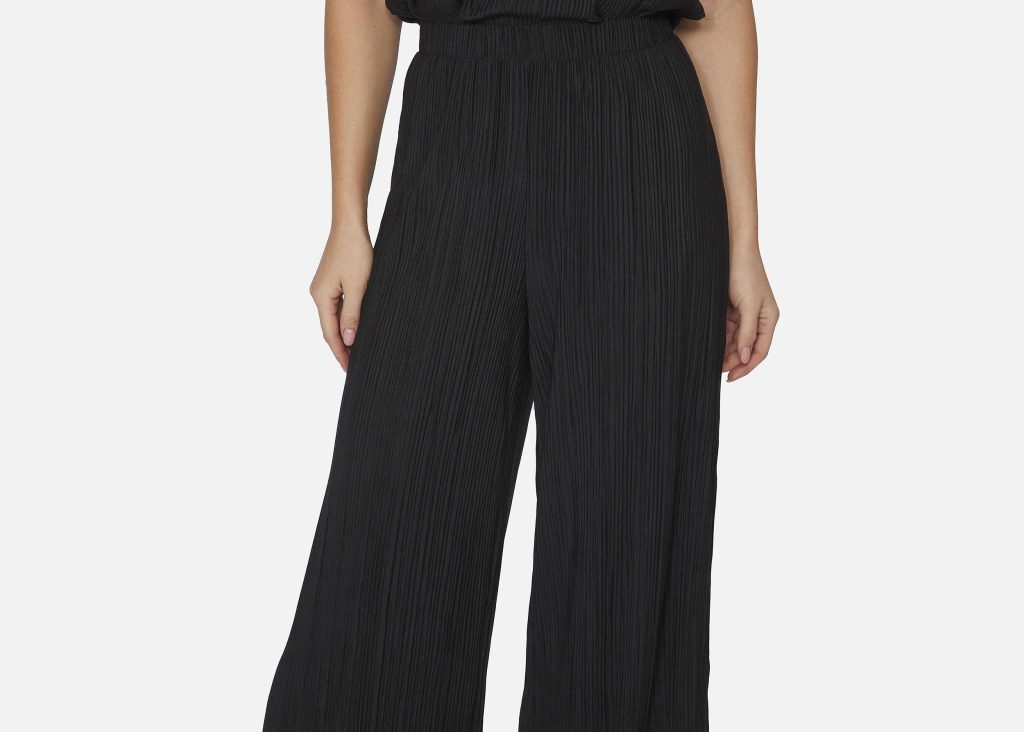 PLISA HW PANTS BLACK BEAUTY