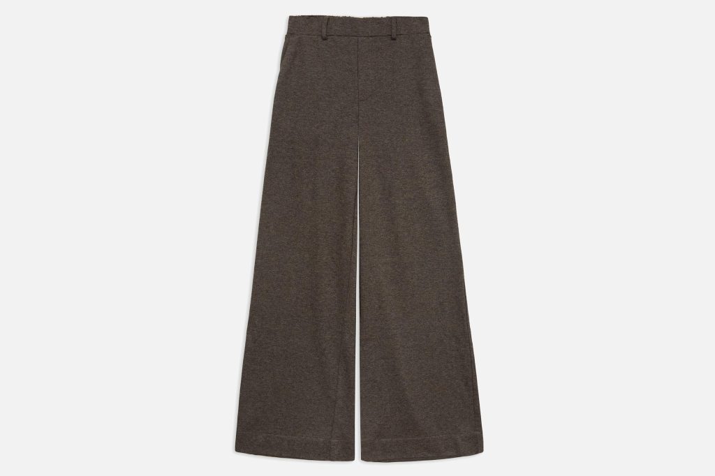 PANTALON ALA TWEED LOOK BROWN