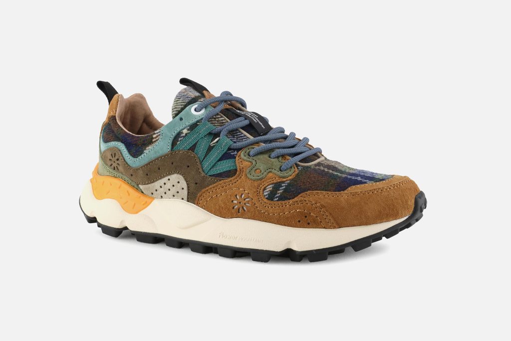 YAMANO 3 UNI CAMEL TARTAN