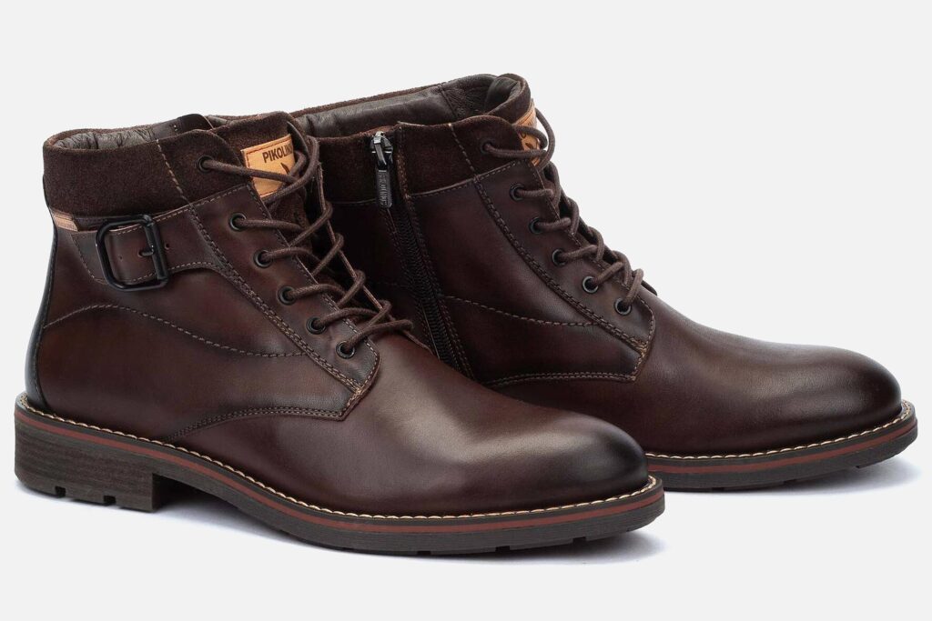 YORK HI LACE BUCKLE ZIP OLMO