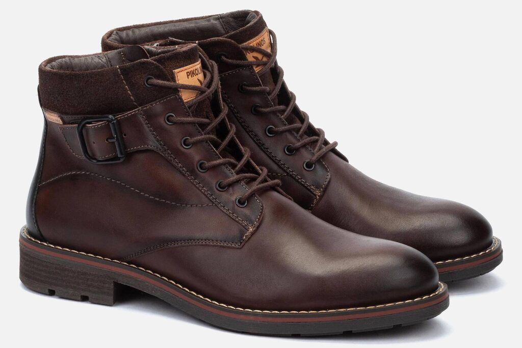 YORK HI LACE BUCKLE ZIP OLMO