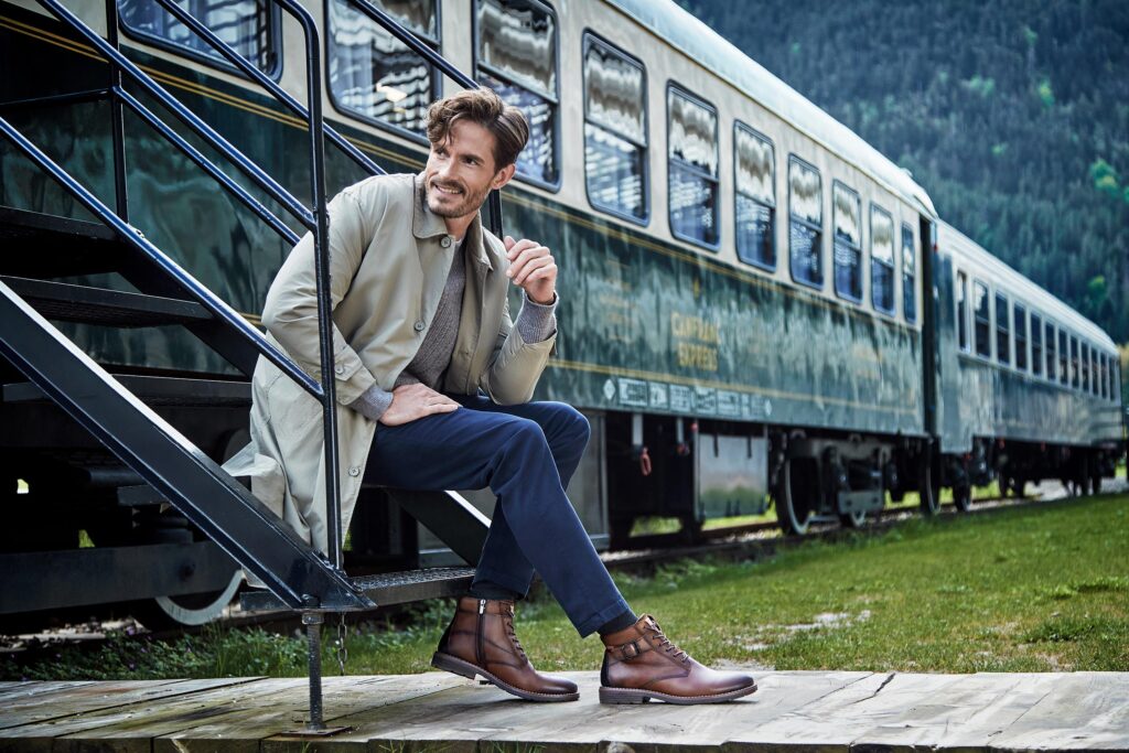 YORK HI LACE BUCKLE ZIP OLMO