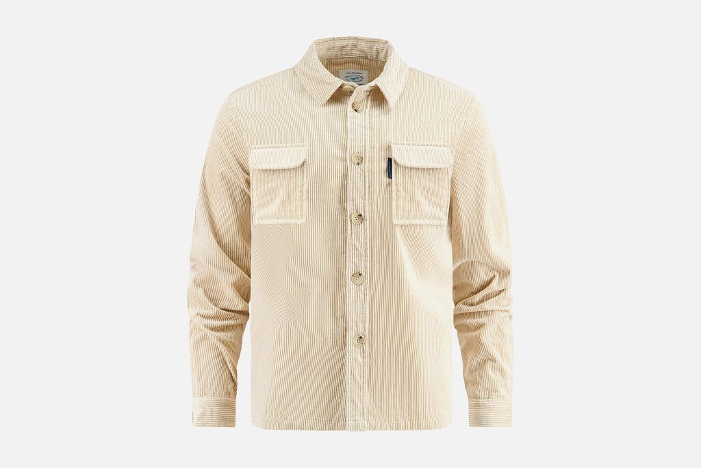 OVERSHIRT RIB SAND