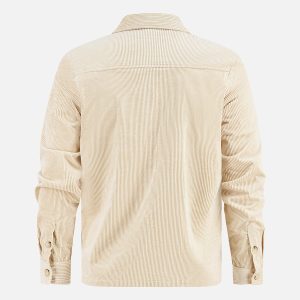 OVERSHIRT RIB SAND – Image 2