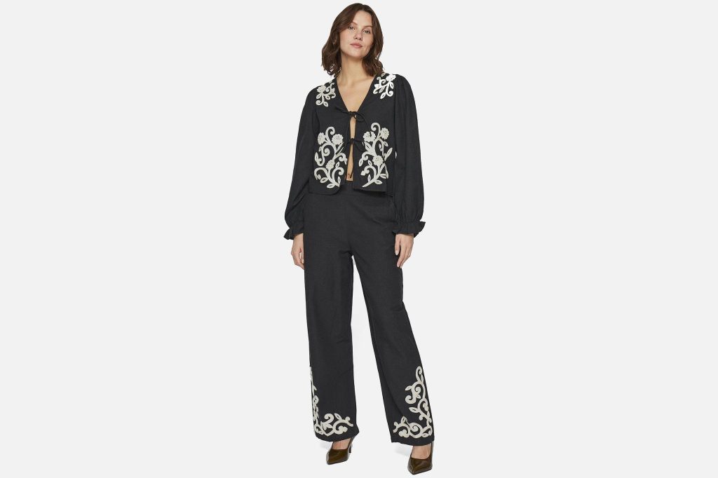 POLENE PANTS BLACK BEAUTY