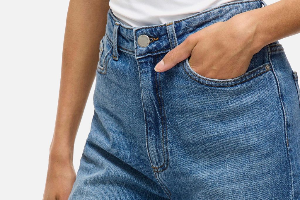 KELLY JEANS MED BLUE DENIM L32