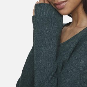 RIL V NECK PINEDARK MELANGE – Image 5