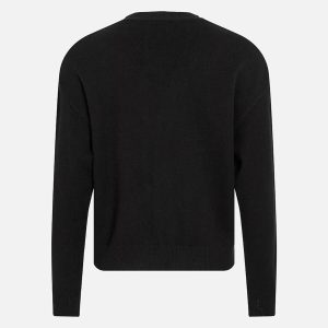 RIL V NECK CARDI BLACK - Image 2