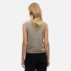 DIANA VNECK VEST MOREL – Image 3