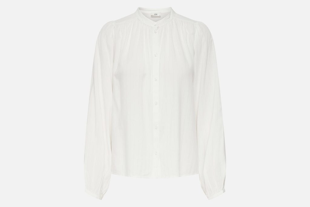 LUCY LUREX SHIRT WHITE LUREX