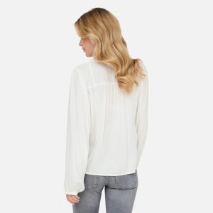 LUCY LUREX SHIRT WHITE LUREX - Image 4