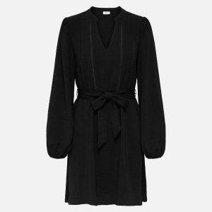 RACHEL DRESS LACE BLACK – Image 1