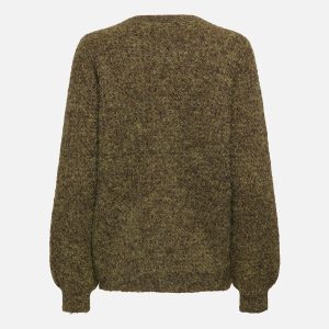 MARI CARDIGAN DK OLIVE – Image 2