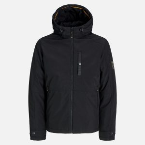 FINN SOFTSHELL JACKET BLACK - Image 1
