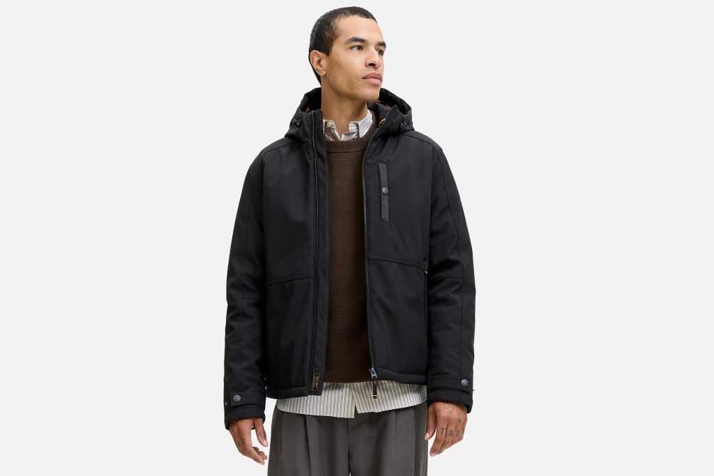 FINN SOFTSHELL JACKET BLACK