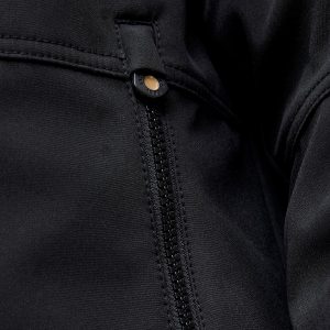 FINN SOFTSHELL JACKET BLACK - Image 4