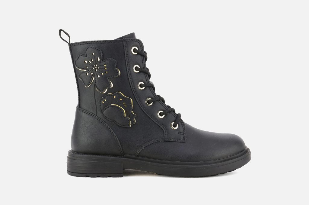 ECLAIR HI LACE BLACK PLATINUM