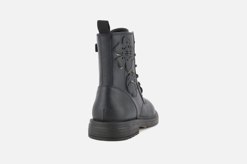 ECLAIR HI LACE BLACK PLATINUM