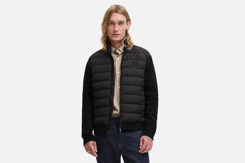 HUDSON HYBRID JACKET BLACK