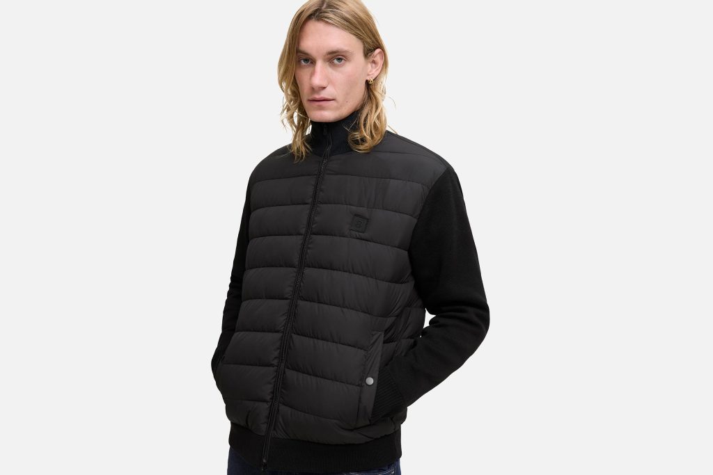 HUDSON HYBRID JACKET BLACK
