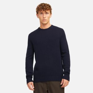 LAMBSWOOL KNIT CREW NIGHT SKY - Image 2