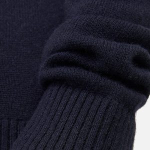 LAMBSWOOL KNIT CREW NIGHT SKY - Image 4