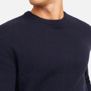 LAMBSWOOL KNIT CREW NIGHT SKY - Image 6